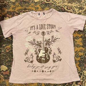 Pink Graphic Kids Tee
